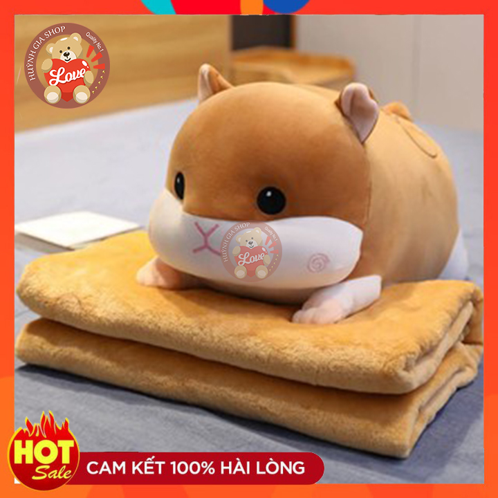 Thú Bông Mền 3in1 chuột Hamter cao cấp