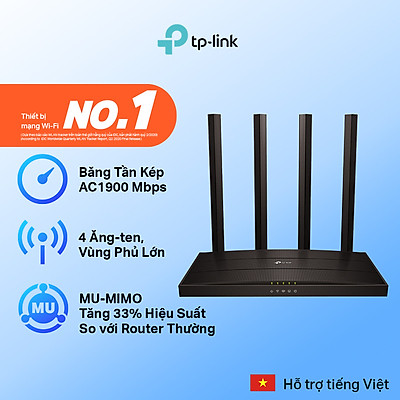 Bộ phát wifi tp-link archer c80 băng tần kép mu-mimo ac1900 - hàng chính hãng