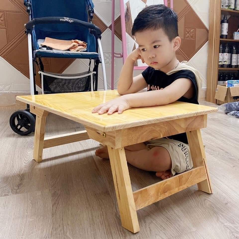 Bàn gỗ gấp gọn - bàn gỗ đa năng chân xếp gọn cao cap