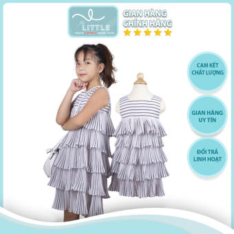 váy bé gái chân váy công chúa ren Nhiều Tầng Rập Ly TL06 Váy Bé Gái Xinh Xắn Thời Trang, Đường May Đều Đẹp Tinh Xảo - THE LITTLE