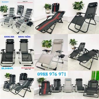 Ghế Tựa Lưng, Ghế Xếp thư giản SuMiKa 179A, 179, 199 Tải Trọng 150kg-300kg Khóa Kim Loại + Nệm Sợi Poli Cao Cấp - Tặng khay đựng ly - Thương hiệu SUMIKA Nhật Bản - LUÔN CÓ PHỤ KIỆN THAY THẾ