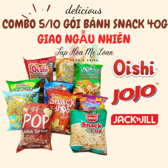Bánh Snack Bim Bim Oishi Jojo Các Loại 40g Ngẫu Nhiên