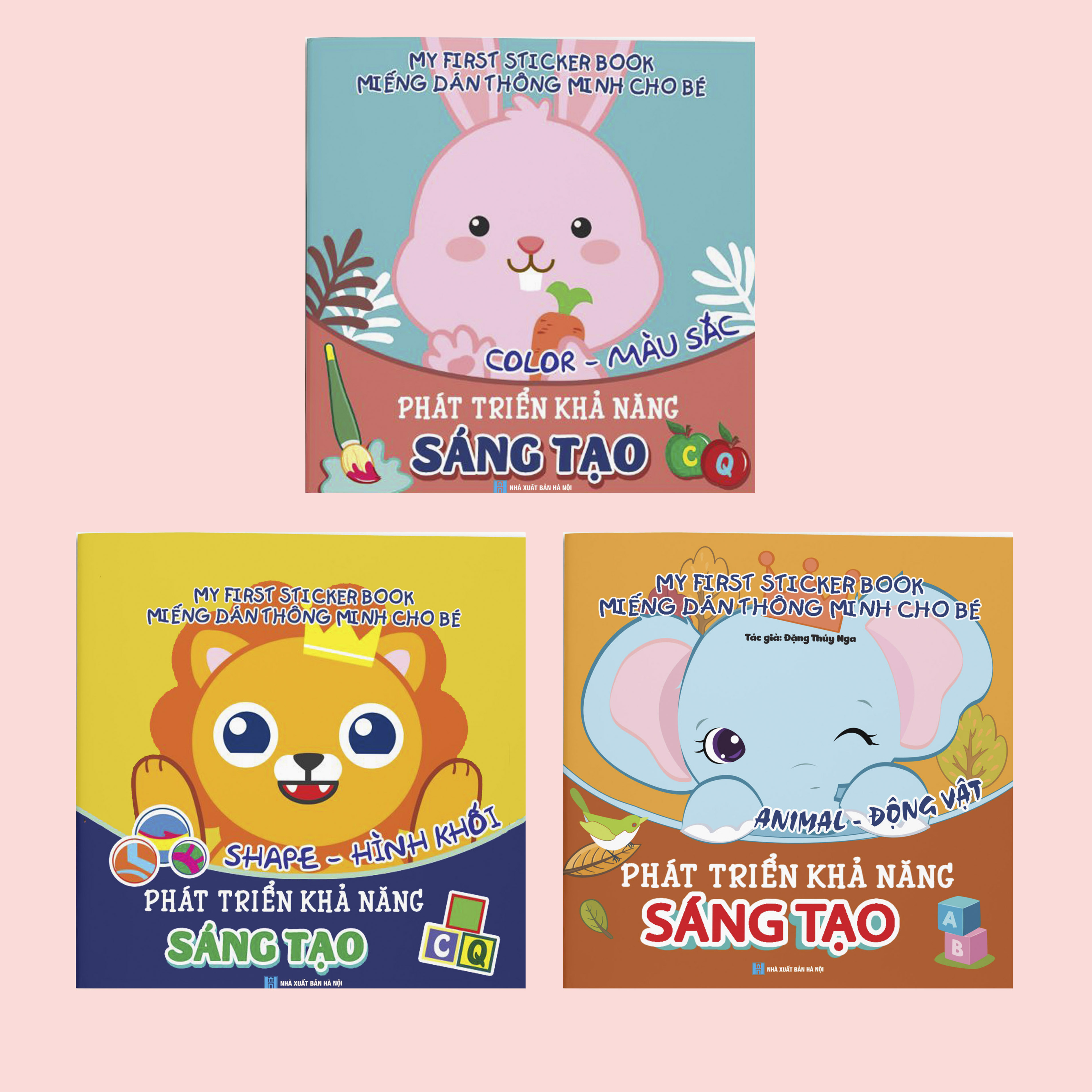 Miếng dán thông minh cho bé - my first sticker book