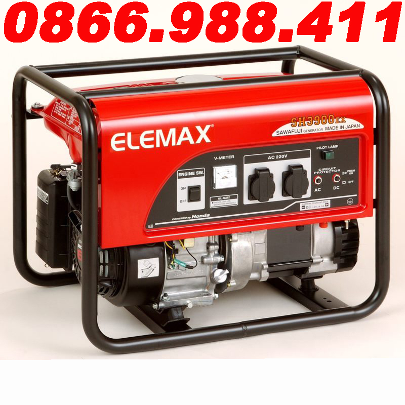 Máy phát điện chạy xăng 3.3kva elemax sh3900ex