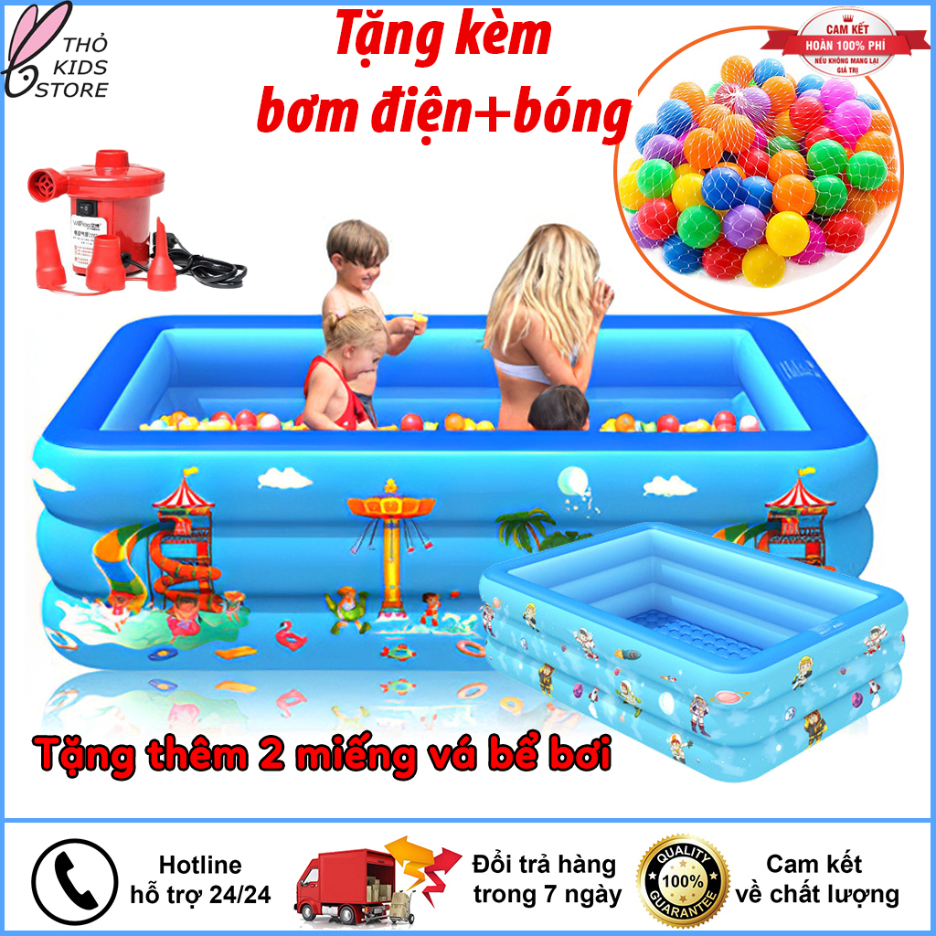 Bể bơi-bể bơi, hồ bơi, bể bơi phao chống trơn-bể bơi mùa hè bể 1m2 1m3 1m5 1m6 1m8 2m1 2m6