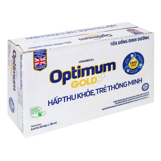 SỮA BỘT PHA SẴN OPTIMUM GOLD 48 hộp 180ML