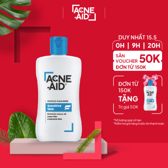 Sữa rửa mặt Acne-Aid Gentle Cleanser Sensitive Skin 100ml