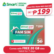 Home WiFi Fam SIM 199 with 20GB Data for 7 days