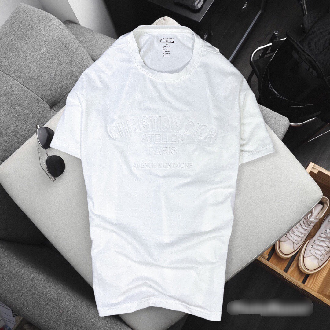Áo thun nam cổ tròn dập nổi cao cấp vải cotton mịn đẹp AXK179
