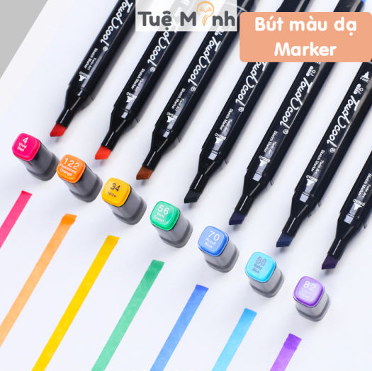 Bút Marker Fine Colour Kuelox Set 48 Màu