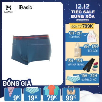 Quần lót nam trunk cotton USA iBasic PANM056