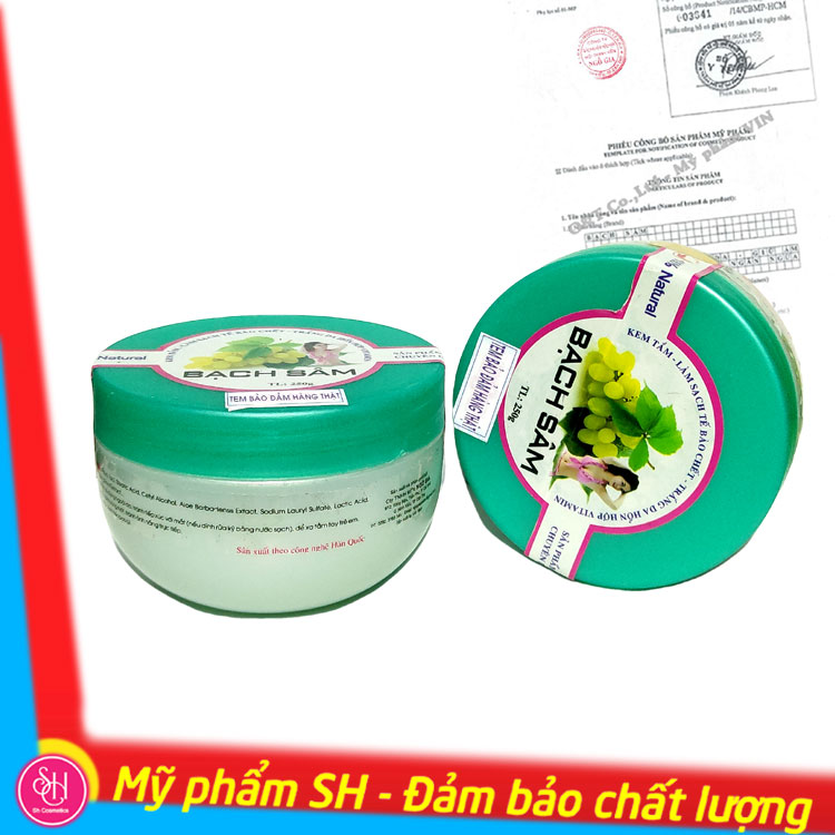 [ Siêu mạnh] Kem tẩy tế bào chết da mặt và toàn thân sạch sâu dưỡng trắng giữ ẩm thải độc giảm nhờn dầu cho nam nữ Bạch sâm dạng gel 150g