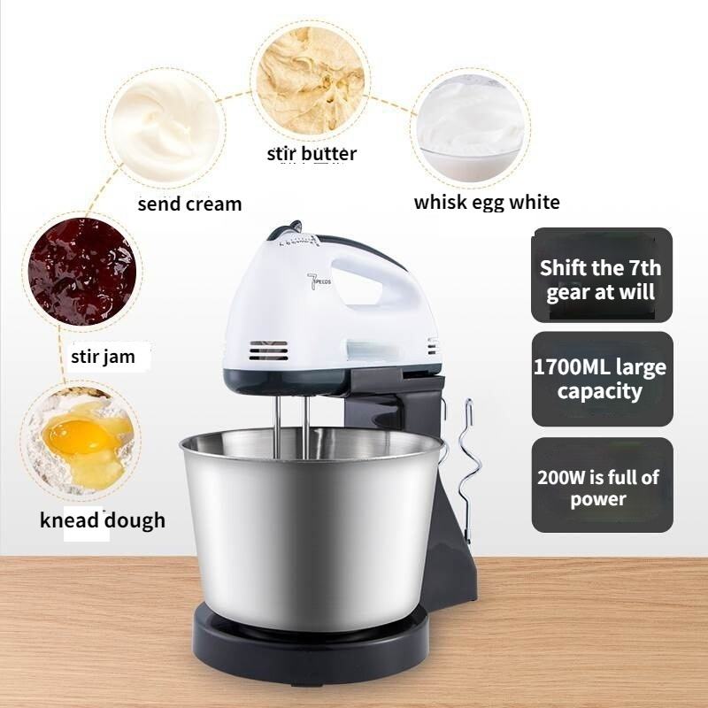 Top 10 máy đánh trứng nào tốt nên mua, máy đánh trứng cx-6620 sokany 250w để bàn có chậu 2 lít với 7 tốc độ hoạt động rảnh tay, máy đánh trứng - máy trộn bột - máy đánh trứng trộn bột làm bánh - máy đánh bọt