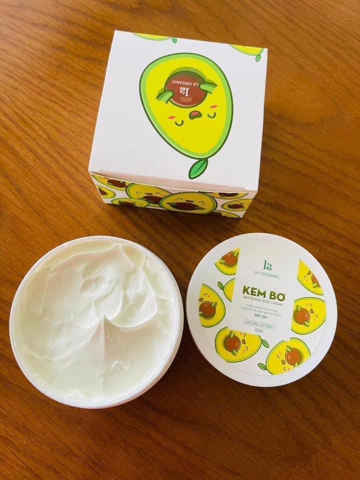 Kem Body Bơ -Lá organic Hàng Chuẩn mẫu mới nhất