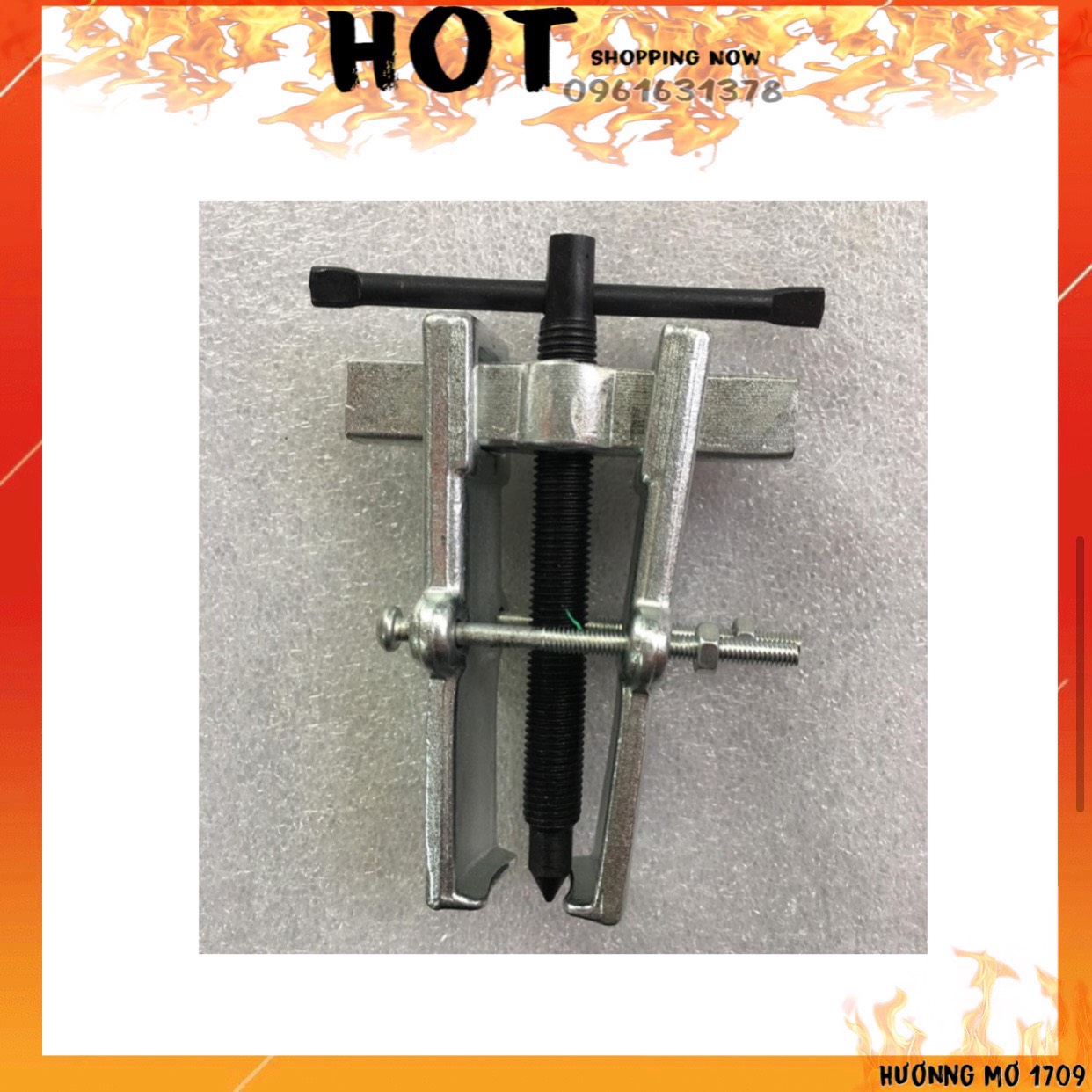 Vam cảo 2 càng 4inh 100mm