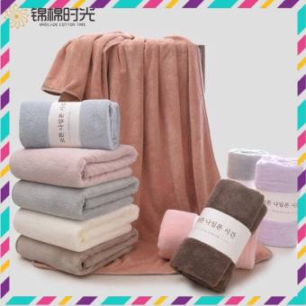 Khăn bông cao cấp xuất Hàn ( màu ngẫu nhiên )