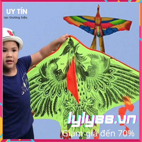 Đồ chơi ngoài trời mùa hè cho trẻ em, Thả diều hình doremon, đại bàng, batman, phụng, phượng hoàng lửa