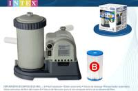 Pompa Filter Krystal Clear Filter Pump 2500gal per hour for pools up to 24ft - Intex 28634