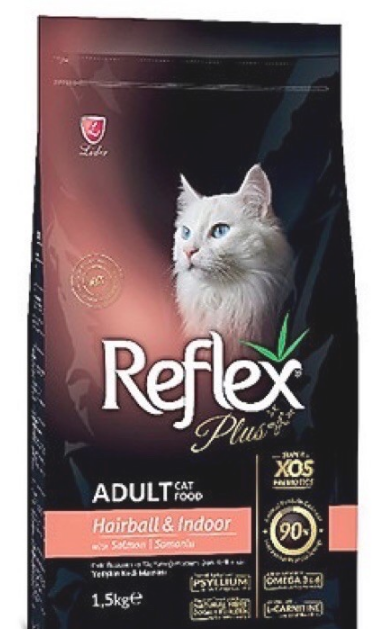 Reflex hairball 1.5kg - thức ăn hạt tiêu búi lông dành cho mèo