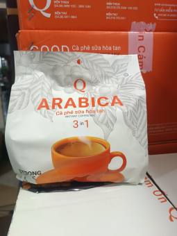 Cà phê sữa Arabica Trần Quang 480g (24 gói dài * 20g)