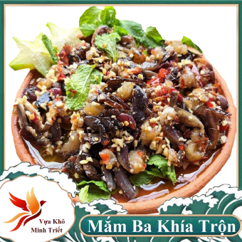 Mắm ba khía chính gốc Cà Mau - Nhà làm - Loại đã trộn- Mắm ba khía Rạch Gốc - Cà Mau Vựa Khô Minh Triết