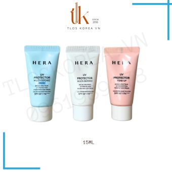 Tuýp 15ml Kem chống nắng Hera UV protector multi defense/tone up/fresh spf50+/pa++++