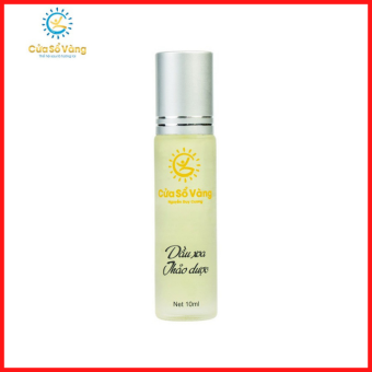 Dầu Xoa Thảo Dược Cửa Sổ Vàng Lọ 10ML – Giảm Đau Đầu Tê Mỏi Phòng Ngừa Cảm Cúm