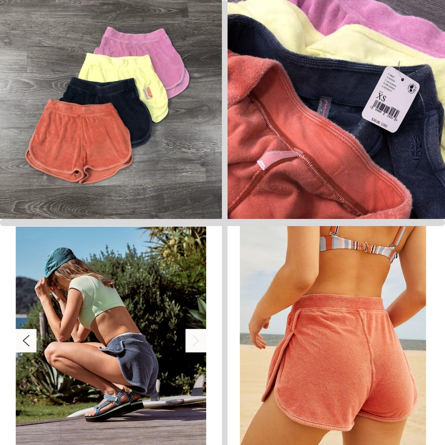Quần short nữ vnxk hãng Free People / Chất vải cao cấp co giãn / Quần tập thể thao / Quần đùi / Nhiều màu