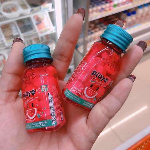 Kẹo ngậm Play More Dưa hấu Hũ 22G