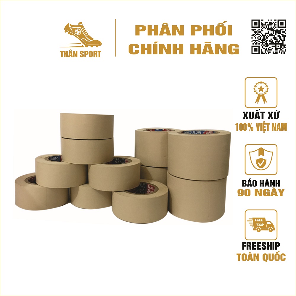 Băng keo thể thao Nano cuộn 3cm, cuộn 5cm, chuyên dụng trong bóng đá, tránh trật khớp, hỗ trợ trong việc vận động cường độ cao