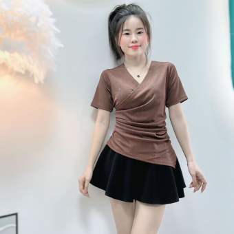 ÁO THUN ĐẮP CHÉO THỜI TRANG SIÊU DỄ THƯƠNG