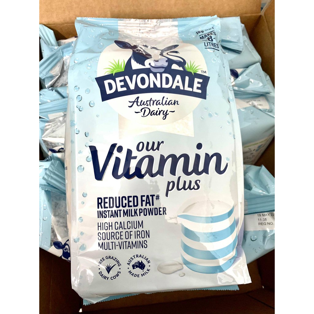 Sữa bột Devondale Out Vitamin Plus 1kg Úc