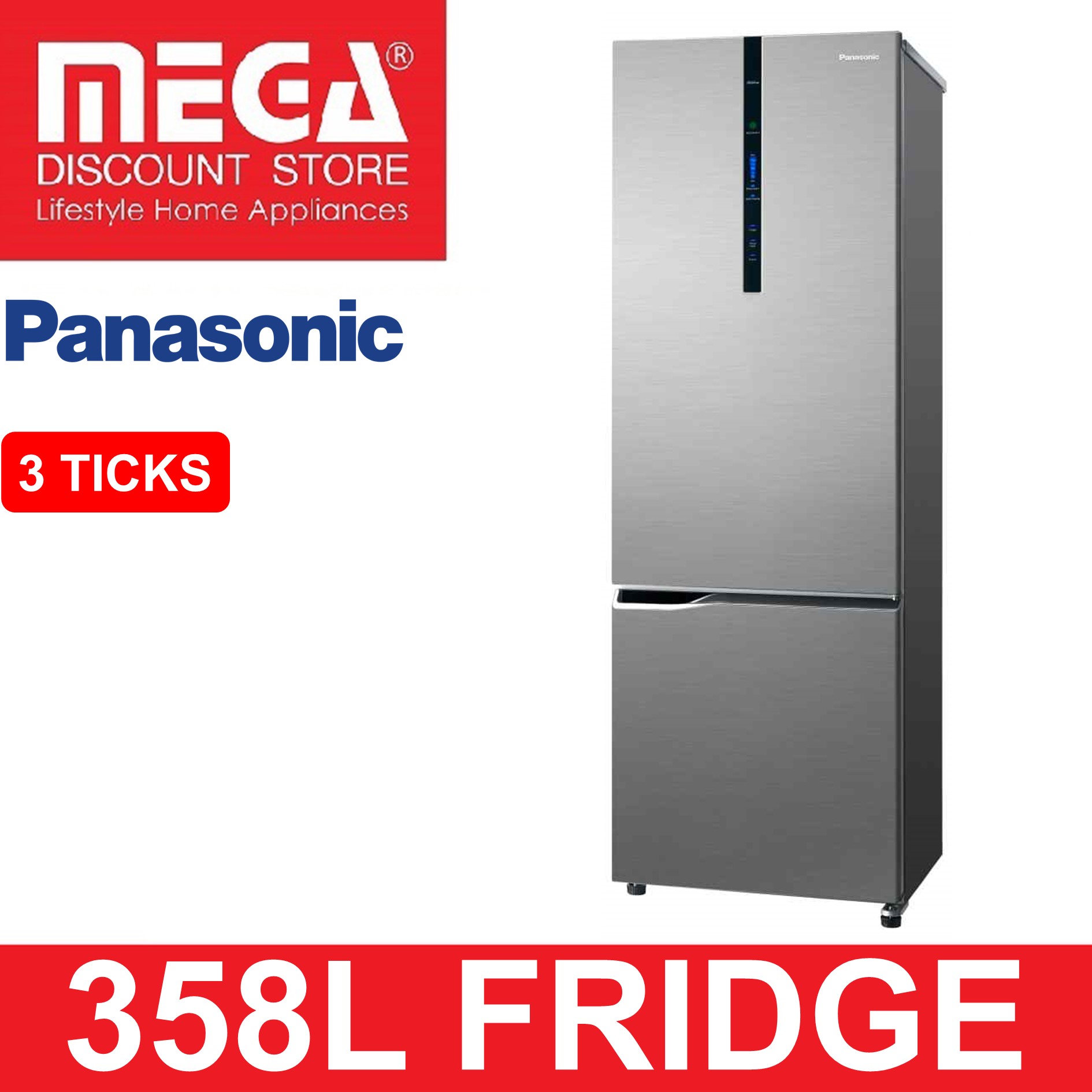 panasonic 533l fridge