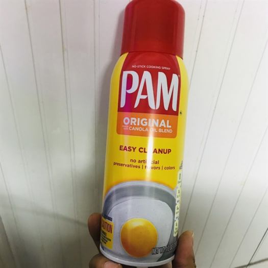 Dầu Xịt Ăn Kiêng 0 calo PAM DẦU ĂN KIÊNG ORIGINAL 283 GRAM