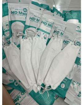 SÉT 150 CHIẾC KHẨU TRANG KF94 4D MASK KHÁNG KHUẨN CÔNG NGHÊ HÀN QUỐC 15 BỊCH BỊCH 10 CÁI