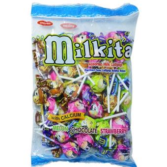 Kẹo Sữa 50 Que Milkita Vị Hỗn Hợp (Gói 450g)