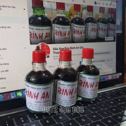 Dầu Xoa Bóp Gia Truyền Bình An Công Chính Combo5chai 30ml - Giúp giảm Đau Nhức Xương Khớp, Đau Mỏi Vai Gáy, Đau Do Nguyên Nhân Hệ Thần Kinh