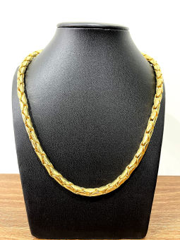 Dây chuyền nam vảy rồng mạ vàng 18K