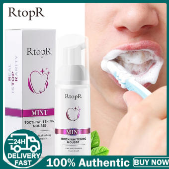 Kem Làm Trắng Răng RtopR Chiết Xuất Bạc Hà An Toàn Cho Sức Khỏe Chất Lượng Cao Tinh chất làm trắng răng loại bỏ vết ố vàng