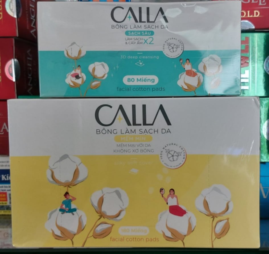 Bông tẩy trang bạch tuyết CALLA