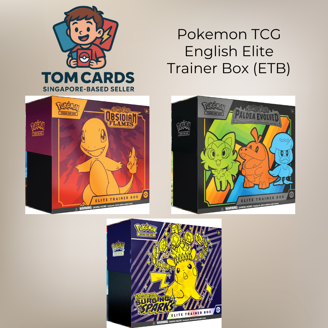 Pokemon TCG English Elite Trainer Box (ETB) | Lazada Singapore