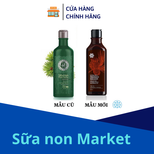 Dầu thơm Balsam Siberi Pure Herbs Collection Extra Rich Massage Balsam