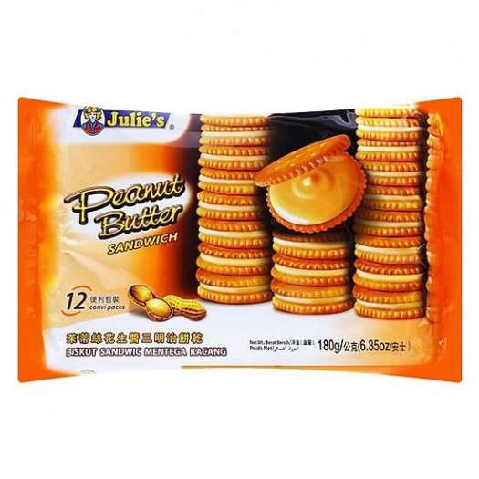 Bánh Quy Julie's Bơ Đậu Phộng Peanut Butter Sandwich