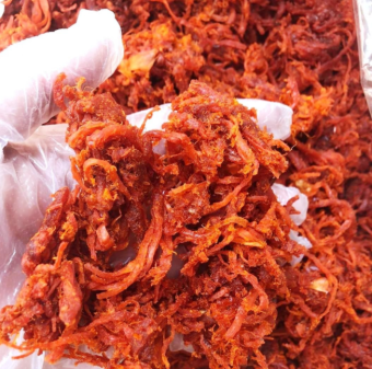 250gram Khô Bò xé sợi, đồ ăn vặt Cô Ba