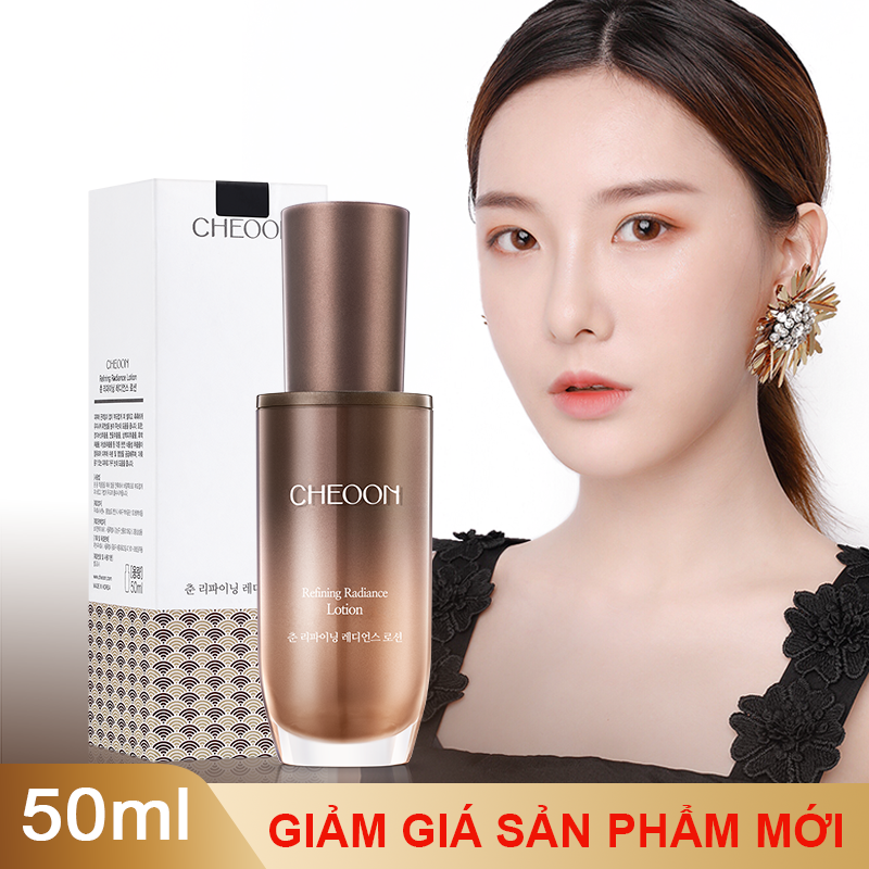 Lotion sữa dưỡng da mặt giữ ẩm, xóa nếp nhăn, chiết xuất linh chi và thảo dược thiên nhiênRefining Radiance Lotion- 50ml,lotion dưỡng da mặt ,lotion dưỡng ẩm , lotion dưỡng da căng bóng