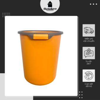 Thùng Rác, Sọt Đựng Rác Bằng Nhựa Cứng Nhiều Màu  - Iketokyo