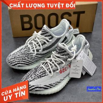 (VIDEO CẬN CẢNH SIÊU PHẨM) Giày thể thao sneaker YEEZY BOOST 350 V2 zebra dành cho nam nữ dạo phố