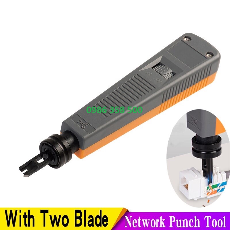 Tool nhấn Dây mạng Cat5, Cat6 cao cấp