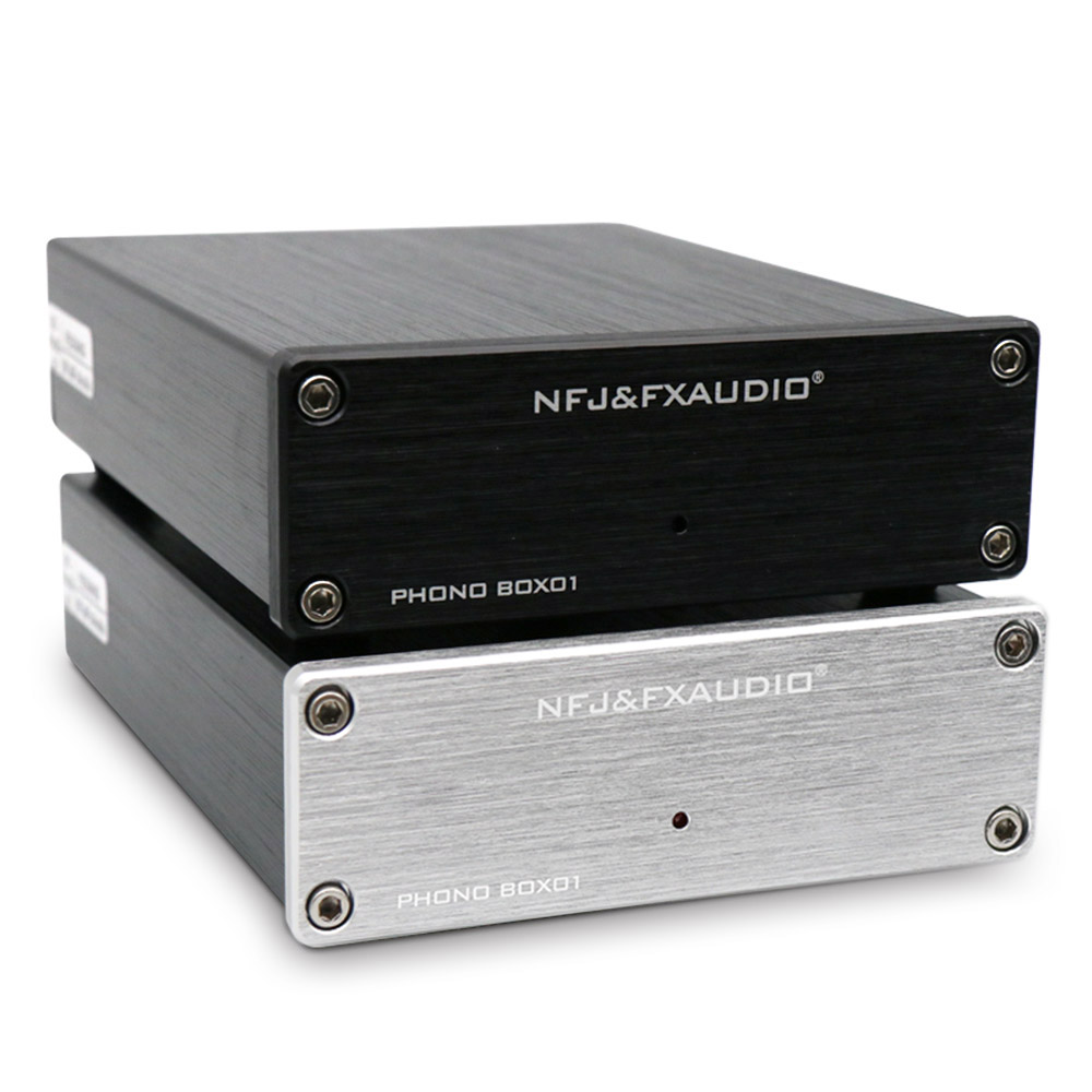 Phono box X2 dành cho mâm than vinyl LP bản nâng cấp Kim MM/MC chất âm sáng đều 3 giải , không gây ù xì tiếng mộc