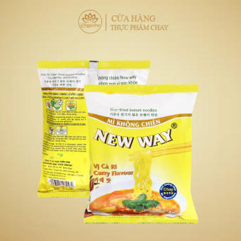 Mì không chiên cà ri New Way 85g - Thực phẩm Hương Chay NWTP005